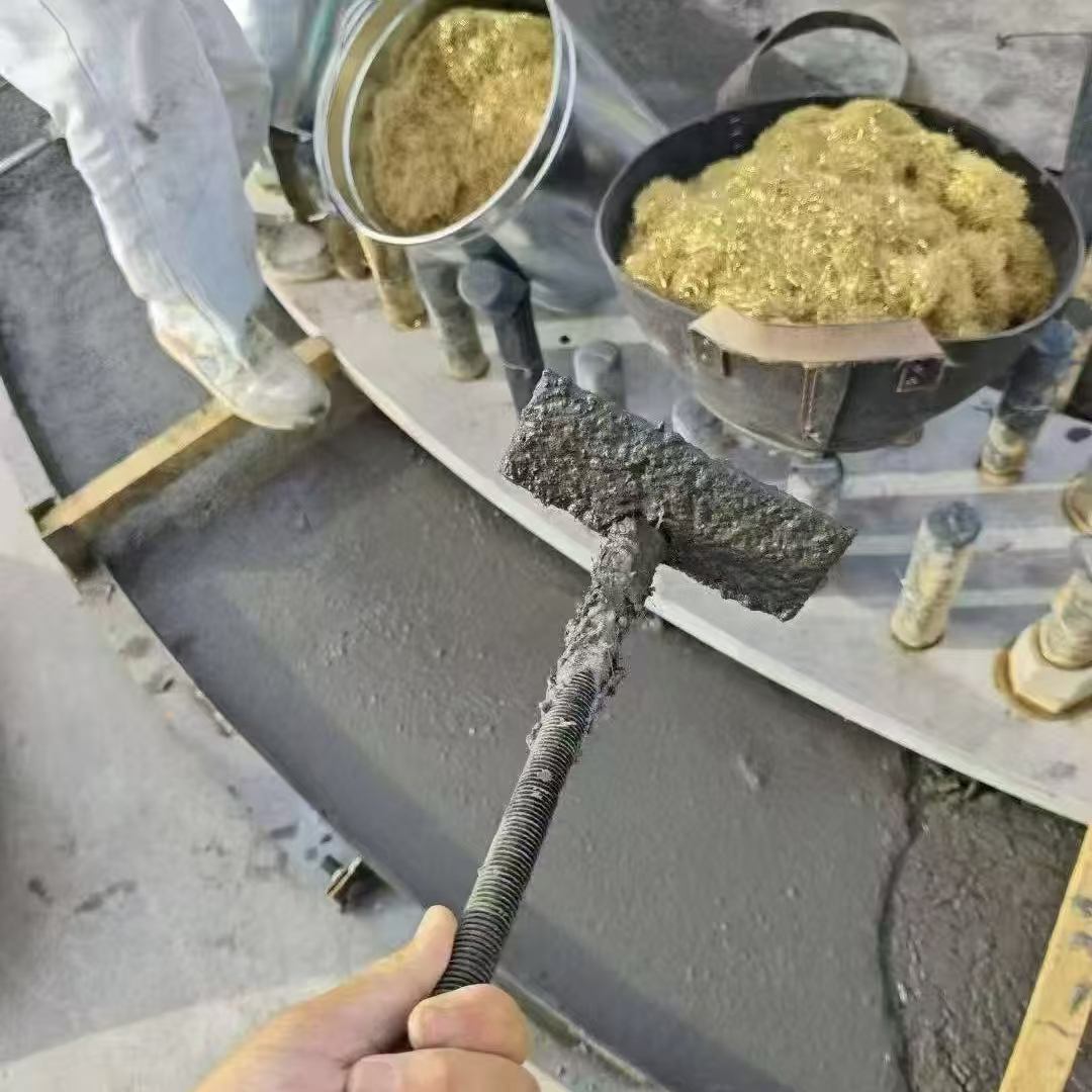 盘特C120钢纤维高强无收灌浆料 轧机压缩机汽轮机发电机锻压设备底座灌浆材料